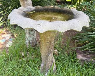 Concrete Bird Bath