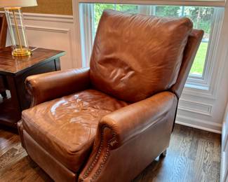 Pottery Barn leather recliner - 2 available