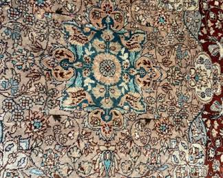 Silk rug 4' x 6'