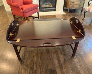 Butler's tray coffee table