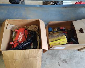 Small air compressor and misc tools