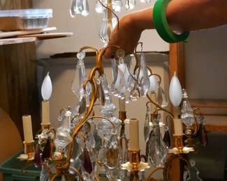 Stunning Antique French Louis XVI Chandelier