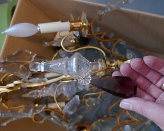 Stunning Antique French Louis XVI Chandelier