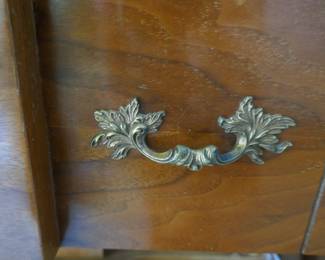 Antique French Provincial Tall Dresser