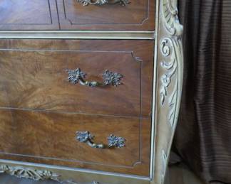 Antique French Provincial Tall Dresser