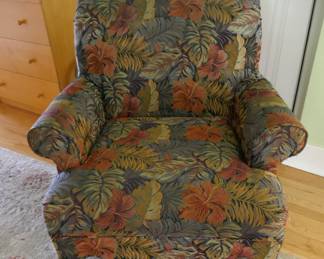 Upholstered armchair