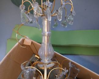 Stunning Antique French Louis XVI Chandelier