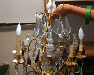 Stunning Antique French Louis XVI Chandelier