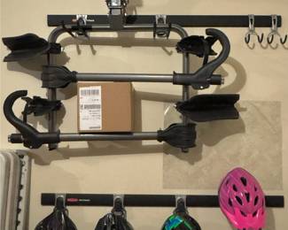 Bike Rack • Bike Helmets