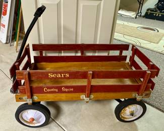 Vintage Sears “Country Squire” Pull Wagon