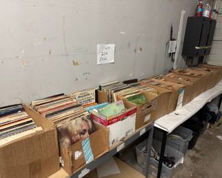 100’s of Vintage vinyls