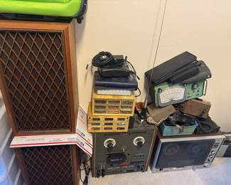 More reel to reel players and vintage components