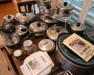 Saladmaster stainlesss steel cookware