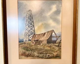 Viola Coffee Windmill water tower