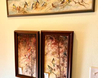 Viola Coffee original bird paintings