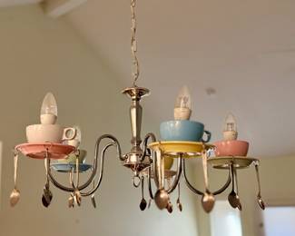 COFFEE cup chandolier