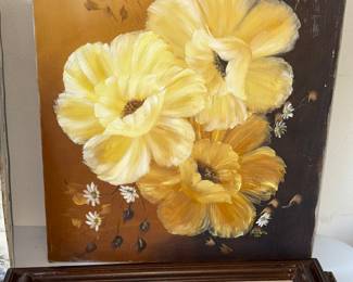 yellow daffodils painting