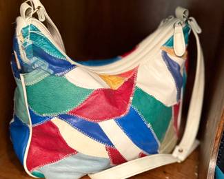 Vintage patchwork handbag