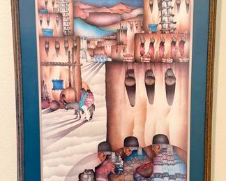 Armado Pena signed print