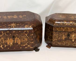 Antique Tea Caddys