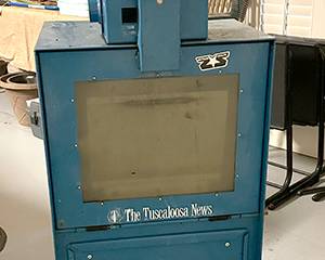 Tuscaloosa News Newspaper Box
