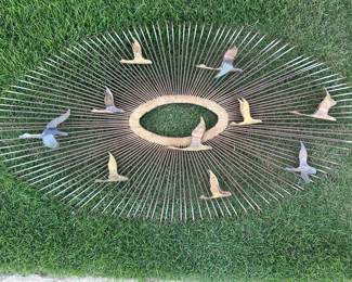 Mid Century Wall Sculpture 