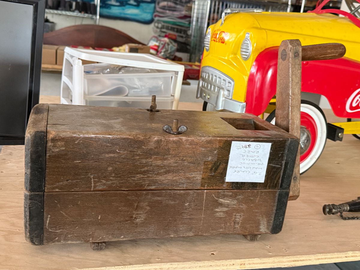 Antique tobacco cutter