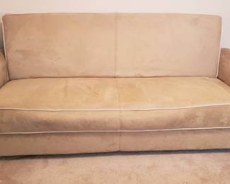 Plush comfy futon couch by Emerald Home