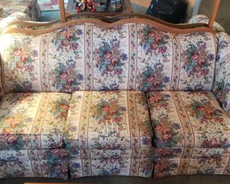 Flextsteel couch with matching loveseat.