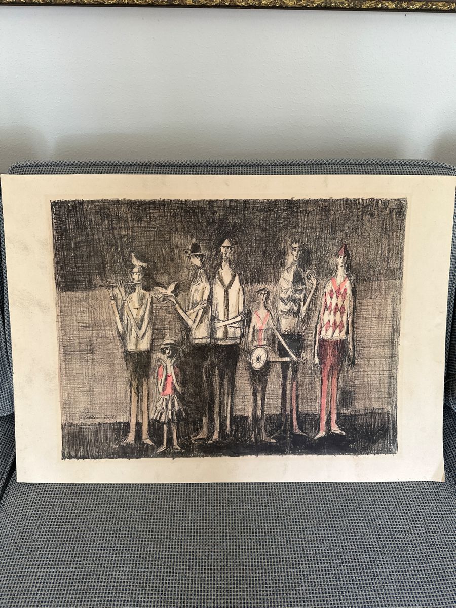1950s David Adickes print