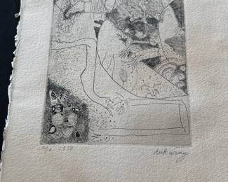 Dick Wray 1979 signed and number 2 of 10
