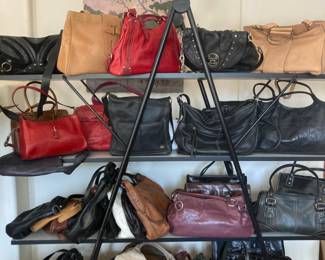 LEATHER!  all these are leather!
