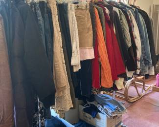 Even more clothes…
