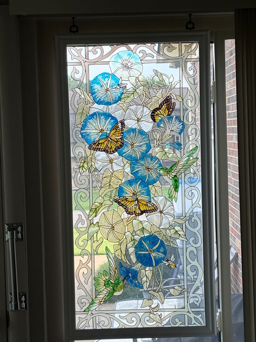 Beautiful Artwork Glass Window
