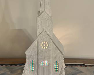Lighted Church