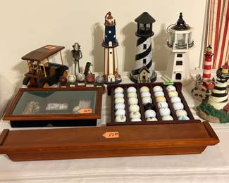 Golfing Items, and Lighthouses 