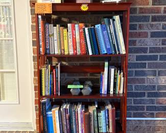 Assortment of Books and Bookshelves