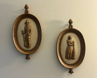Vintage MCM Wall Decor 