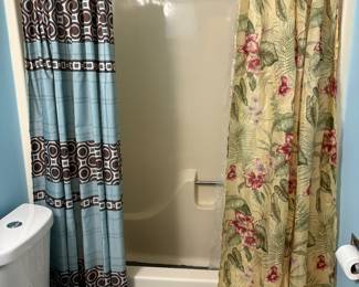 Shower Curtains, Liners and Hooks