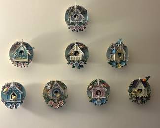 Bradford Exchange Complete Collection of Eight (8)       Nesting Neighbors