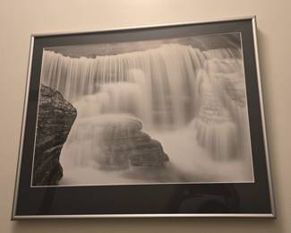 Photograph of Icy waterfall
