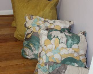 Throw Pillows Some outdoor ones