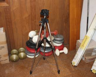 Tripod and Weights