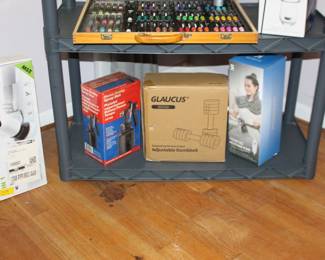 Weights, Spray Gun, Electric Scruber