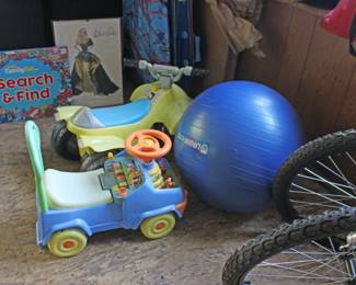 Childrens Books, Toys, Exercise Ball