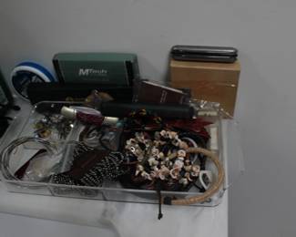 Pocket Knives, Bracelets, Earrings, Necklace