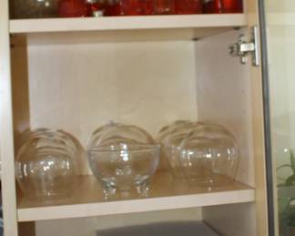 Vintage salt and Peppers, Glasses, Utensils