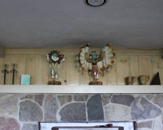 Kachina Dolls, Pottery, Candle Holders