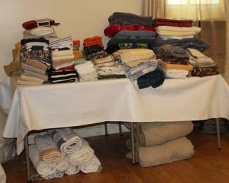 Linens, Towels, Rugs, Plate Mats, More
