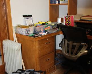 Office Suppplies, Heater, Bowling ball, Ofc Chairs